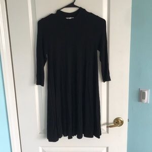black half sleeve dress NEVER WORN